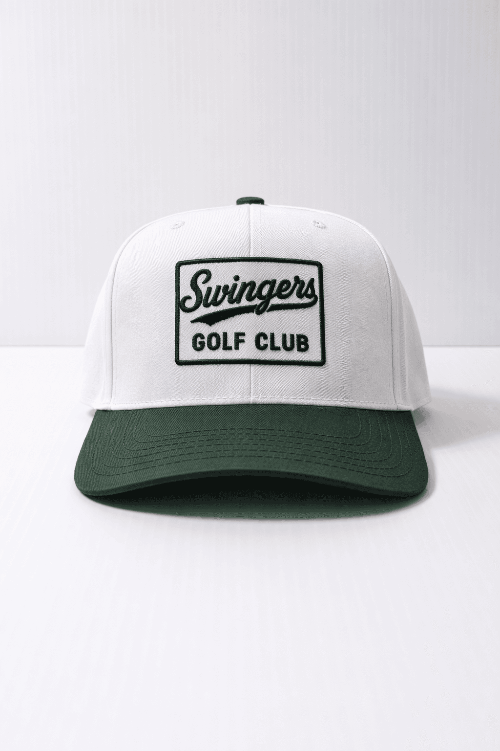 Swingers Golf Club Snapback - White/Green