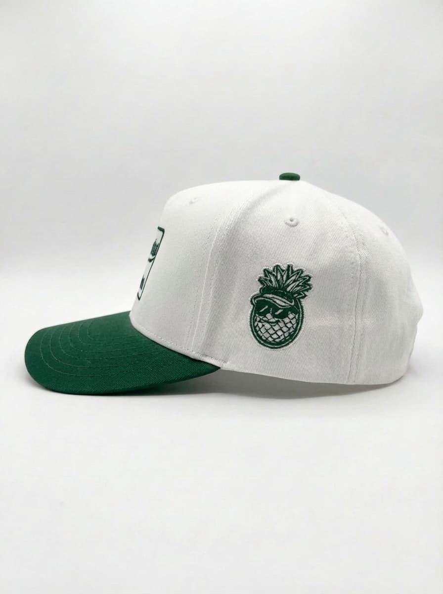 Swingers Golf Club Snapback - White/Green alternate view
