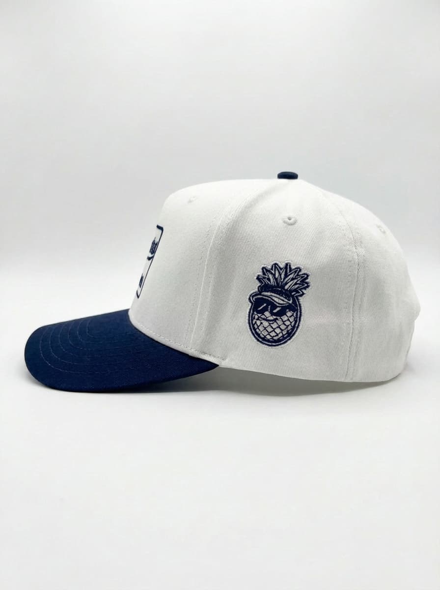 Swingers Golf Club Snapback - White/Navy alternate view