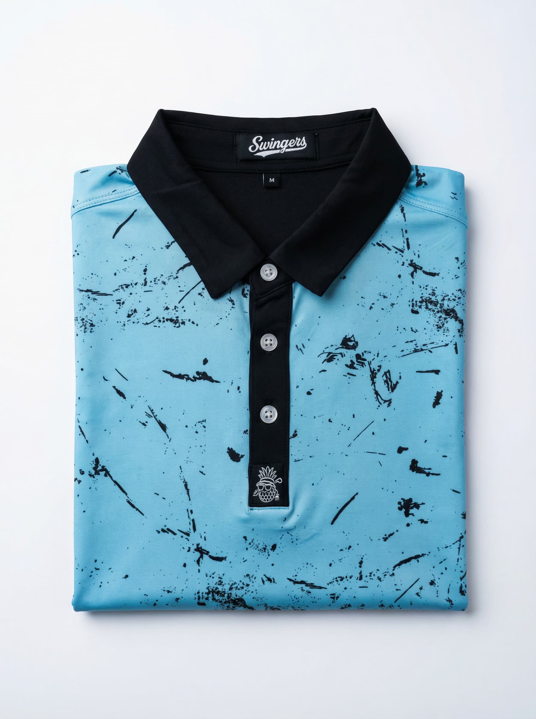 The Drip - Blue Splat Polo